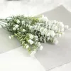 Schnee-Gypsophila-Blumen, künstliche Baby-Atem-Schaumstoff-Kunststoff-Blume mit Schnee, Weihnachten, Neujahr, Zuhause, Hochzeit, Party-Dekoration