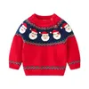 Children Designer Sweaters Boys and Girls Brand Christmas Sweater Pullover Knit Top Warm Keeping New Fashion Style 2019 Autumn for9941529