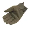 Gants tactiques hommes hiver doigt complet dur Knuckle gants Paintball Airsoft tirer Combat anti-dérapant gants de vélo