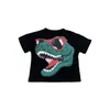 Designer de crianças camisetas meninos verão tops meninos moda de mangas curtas t - shirts crianças dinossauro impressão camisas 2020 novo estilo casual tops