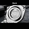 Livraison directe Tevise Top marque hommes montre mécanique automatique mode luxe en acier inoxydable mâle horloge Relogio Masculino 210329