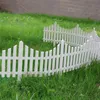 33CM البلاستيك الأبيض سد العجز في سياج حديقة الديكور FenceThe PVC الجدار هو مقاومة للتآكل والمقاومة للالطقس التي يمكن استخدامها لoutd