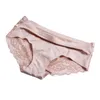 Ankunft neue Frauen Spitzenhöche nahtlose Slip -Briefs hochwertige Mode Baumwolle Low Taille Unterwäsche Intimates Drop Ship