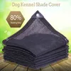 Dog Kennel House Cover Dustproof 80% Sunblock Shade Waterproof Dog Cage Cover Foldable Washable Outdoor Pet Kennel Crate Cover