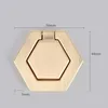 Moderno simples Rhombus Rhombus Surface Monta Gabinete do gabinete Pull Pull Gold Back Brass Drop Rings KitcThen Gabinete Handle