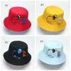 Baby Hut Dinosaurier Eimer Hüte Reversible Sonne Kopfbedeckung Frühling Cartoon Kinder Cap Kleinkind Baby Zubehör 4 Farben DW5193