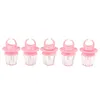 8ml Pink Diamond Ring Shape Empty Lip Gloss Bottle Lipgloss Tube Pink Lip Gloss Tube Lips Bottle Wand Brush Container New