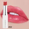 DHL Free Handlaiyan Natural Rose Essence Matte Lipstick Lip Balm Rozjaśnione Wodoodporne Długotrwałe Lips Makeup Nawilżający błyszczący