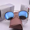 Hurtownie-wysokiej jakości marka projektowe okulary przeciwsłoneczne modne okulary przeciwsłoneczne ochrona UV400 okulary przeciwsłoneczne na zewnątrz okulary retro rb3647 z pudełkiem i etui