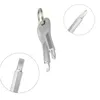 Key Shape Slotted Phillips Screwdriver Keychain Pocket Multificational Repair Hand Tool Portable Mini Screwdriver with Key Rings