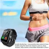 Montre intelligente d'origine U8 Bluetooth passomètre Fitness Tracker montre-bracelet intelligente prend en charge le Bracelet intelligent d'appel téléphonique pour iPhone iOS Android