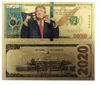 7 typen Donald Trump Melania Dollar US President BankNote Gold Silver Bills Herdenkingsmunt Crafts America Algemene verkiezing FAK697262222