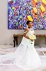 2020 Beach Mermaid Dresses Gorgeous Spaghetti Straps Off the Shoulder Sweep Train African Wedding Gown Vestido De Novia