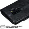 Роскошная кожаная ретро -магнитная флип -кошелька подставка для шок -надежного чехла телефона для iPhone 7 8 плюс XR XS Max Samsung A8 S9 Note 204J