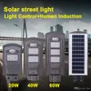 LED solar luzes de rua 60w 40w 20w (sensor de radar + sensor de fotocélula) LED STEET luzes à prova d 'água LED lâmpadas