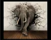 3d papier peint éléphant mural TV mur fond mur salon chambre TV fond mural papier peint pour murs 3 d252C