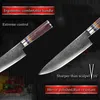 Ohrharp 67 Schichten Japanische Damaskus Steel Damaskus Chef Messer VG10 Blade Damaskus Küchenmesser Pakka Griff Pro Chef Knife2696905
