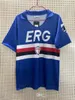 90 91 Sampdoria Mancini Retro Koszulki z krótkim rękawem w stylu rocznika 1990 1991 Koszulki piłkarskie Willi Italia Calcio Maglii Camiseta