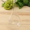 Vatten droppe form hängande glas vase hydroponic blomkruka trädgård dekor