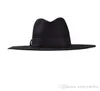 Sombreros de lujo para mujer, sombreros Fedora Vintage de lana para otoño e invierno para hombre y mujer, sombrero de fieltro flexible Trilby, gorra de vaquero para mujer, envío gratis