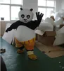 2019 Yüksek kaliteli Kung Fu Panda Maskot Kostüm Karikatür Karakter Kostüm Kungfu Panda Kostüm Yetişkin Boyutu211m