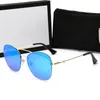 Luxary- Newest Polarized Sunglasses Famous Designer Retro Oversized Glasses 100% UV Protection Shield Eyeglasses Brand Gradient Sunglasses