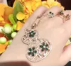 Pendant Necklaces Classic Gourd Flower Elegant Fashion Style Party Fine Jewelry For Lady Wedding Gifts1