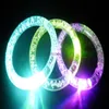 300pcs Lumineux Decoration Armbands Night Reflective Wristband LED Bracelet Glow in the Dark Party Supplies Events Favors