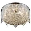 New luxury modern foyer crystal ceiling light lustres ceiling lamp LED lighting free shipping MYY