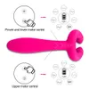 G-Punkt-Kaninchen-Zerhacker-Geschlecht spielt für Frau 3 Motoren Dildo Sexshop Spielzeug für Erwachsene Klitoris Vagina Penis Stimulator Massage CX200708