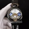 Bovet Amadeo Fleurier Grand Complicaties Edouard Tourbillon Steel Case White Skeleton Dial Swiss Quartz Mens Watch Black Leather 7422296