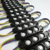 Super Bright 12V 5050 RGB LED MODULE LIGHT TROP TAPE LAMP 3LELDS Injection أسود ABS ABS مقاوم للماء متعدد الألوان تغيير رسالة الإضاءة الإضاءة النافذة الأمامية