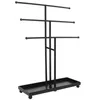 Metal 3 Tier Tabletop Bracelet & Necklace Jewelry Organizer Display Tree Rack