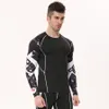 Mens Compression Shirts 3d Teen Wolf Jerseys Långärmad T-shirt Fitness Men Lycra MMA Workout T-shirts Tights Brand Clothing Cy200515