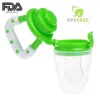 Baby Food Feeder With Pacifier Clip Holder Infant Baby Teether Fruit Feeder Pacifier Infant Food Pacifier Silicone Teething Toys8211317