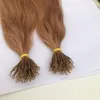 Top quality remy human Hair 6d -2 prebonded Hair Extension with Length 14''--26'' 0 5g per strand & 100g 200s251A