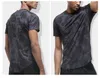 HOT 2020 Summer sport tights running jogging GYM short sleeve Camouflage stretch combat basketball football training t shirts men