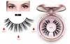 Magnetic Eyelashes Magnetic Liquid Eyeliner with Tweezer makeup mirror 10 Styles False Eyelashes Set Reusable 3D eye lashes No Glue Needed