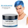 2019 Le plus récent Mofajang Hair Wax Hair Styling Pomade Strong Style Restoring Big Skeleton Slicked 8 couleurs