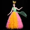 Personalizzato Nuova apertura di musica folk performance di danza femminile elegante vestito da ballo moderno grande palcoscenico speciale abito da coro di alta qualità