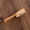 Whole Cheap Natural Bamboo Brush Healthy Care Massage Hair Combs Antistatic Detangling Airbag Hairbrush Hair Styling Too8902328