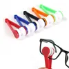 サングラス眼鏡マイクロファイバー眼鏡クリーナーブラシクリーニングツールランダムカラーサングラスクリーニングワイプF1783