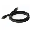 Cable de carga de datos USB3.1 Type-c USB-C macho a USB3.0 macho para teléfono móvil con trenza 25cm 100cm