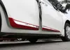 High quality 4pcs original color 3D car door decoration trim,scuff protection strip for Toyota Corolla 2014-2018