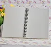 Kraft Cover Notebooks Tijdschriften plannersbladjes met blanco papieren bruin copybook -dagboek voor reizigers tekenen schilderen