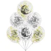 Eid Mubarak Balloons Happy Eid Balloons Happy Ramadan Muslim Festival Decoration Islamic New Year clear confetti