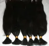 Heiße Förderung Bulk Haar zum Flechten 1kgs 200gram pro Bündel 40 Zoll Gerade Welle doppelt gezeichnete hochwertige Brasilianische Haare