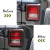 Światła samochodu Lampa Czarny Lampa Światła Ogniowa Dekoracja Pokrywa (żelazo) dla Jeep Wrangler Jl 2018+ Auto Akcesoria wewnętrzne