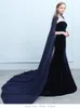 navy cloak