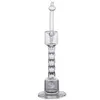 Unique Thick Glass Bong Water Pipes Hookahs New Dab Bong Wholesale 12 Inches and 14mm Joint